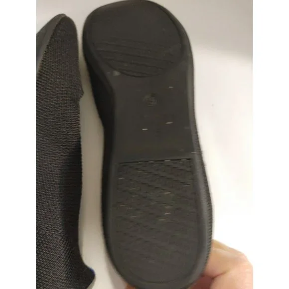 Rothy's The Flat Ballet Black Solid Textile Comfort Women’s US 7.5 - Picture 8 of 13